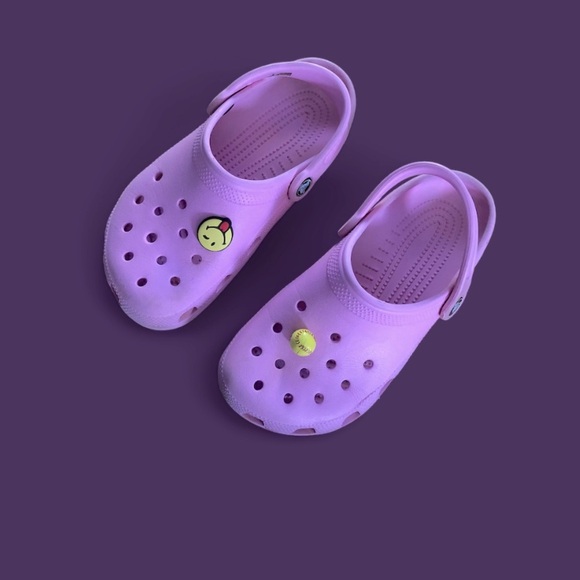 Crocs Kid Pinned Classic Clogs - Picture 1 of 3